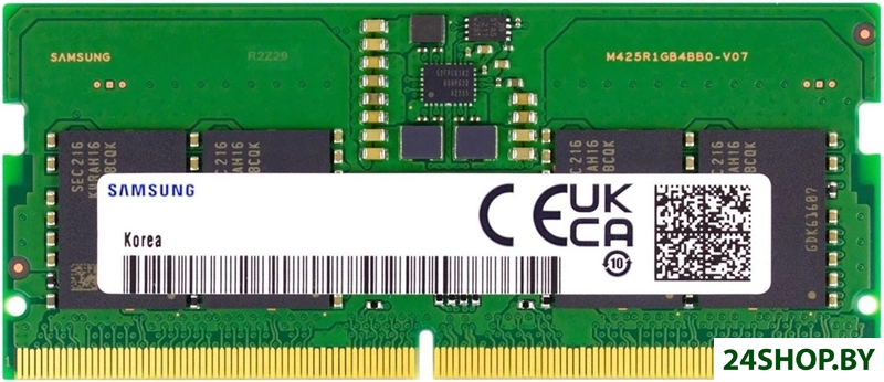 Оперативная память Samsung 8ГБ DDR5 SODIMM 5600 МГц M425R1GB4BB0-CWMOD Оперативная память Samsung 8ГБ DDR5 SODIMM 5600 МГц M425R1GB4BB0-CWMOD