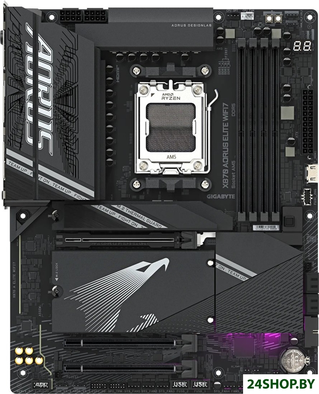 Материнская плата Gigabyte X870 Aorus Elite WiFi7 Материнская плата Gigabyte X870 Aorus Elite WiFi7