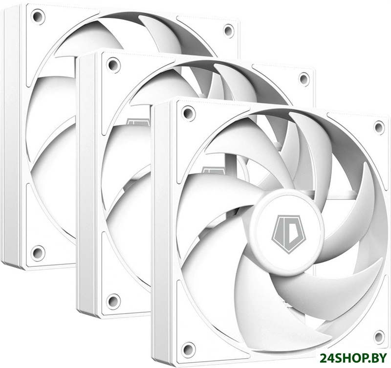 Комплект вентиляторов для корпуса ID-Cooling AF-125-W TRIO Комплект вентиляторов для корпуса ID-Cooling AF-125-W TRIO