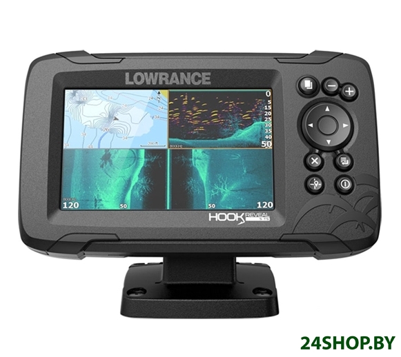Эхолот-картплоттер Lowrance Hook Reveal 5 83/200 HDI Эхолот-картплоттер Lowrance Hook Reveal 5 83/200 HDI