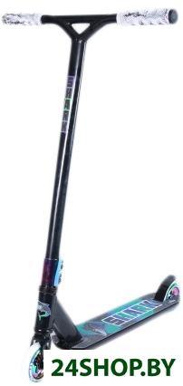 Трюковый самокат Ateox Shark 2023 (черный/неохром) Трюковый самокат Ateox Shark 2023 (черный/неохром)