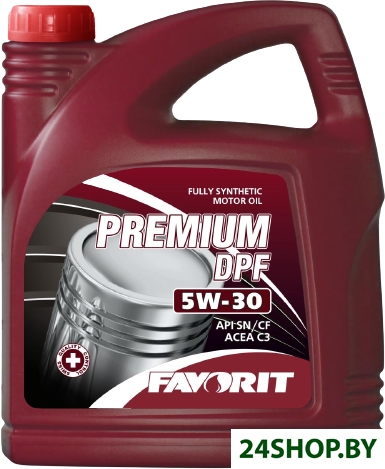 Моторное масло Favorit Premium DPF 5W-30 SN/CF 5л Моторное масло Favorit Premium DPF 5W-30 SN/CF 5л