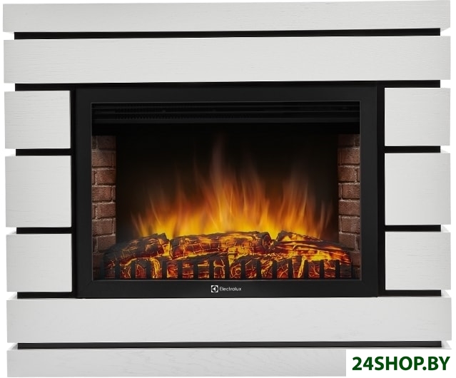 Портал Firelight Moderno 25 (шпон белый дуб) Портал Firelight Moderno 25 (шпон белый дуб)