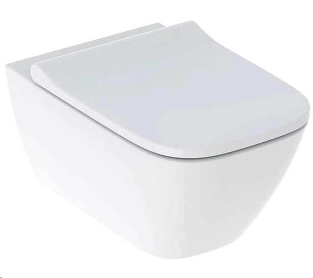 Подвесной унитаз Geberit Smyle Square Rimfree 500.683.00.2 Подвесной унитаз Geberit Smyle Square Rimfree 500.683.00.2