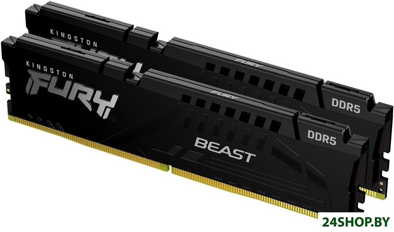 Оперативная память Kingston FURY Beast 2x32ГБ DDR5 6000 МГц KF560C36BBE2K2-64 Оперативная память Kingston FURY Beast 2x32ГБ DDR5 6000 МГц KF560C36BBE2K2-64
