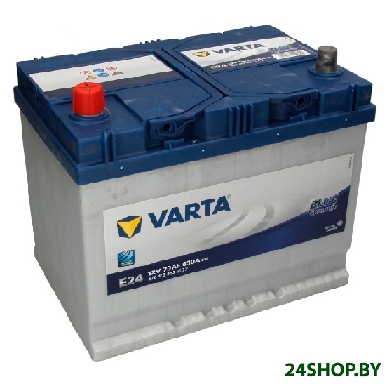 Автомобильный аккумулятор Varta Blue Dynamic E24 570 413 063 (70 А/ч) Автомобильный аккумулятор Varta Blue Dynamic E24 570 413 063 (70 А/ч)