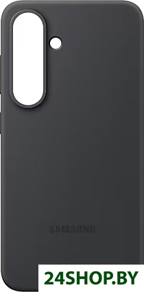 Чехол для телефона Samsung Silicone Case Galaxy S25 (черный) Чехол для телефона Samsung Silicone Case Galaxy S25 (черный)