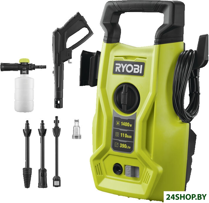 Мойка высокого давления Ryobi RY110PWA Мойка высокого давления Ryobi RY110PWA