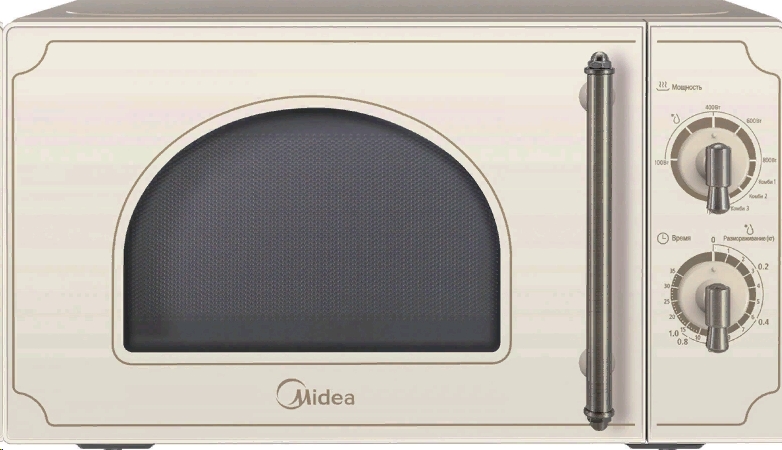Микроволновая Печь Midea MG820CJ9-I2 (слоновая кость) Микроволновая Печь Midea MG820CJ9-I2 (слоновая кость)