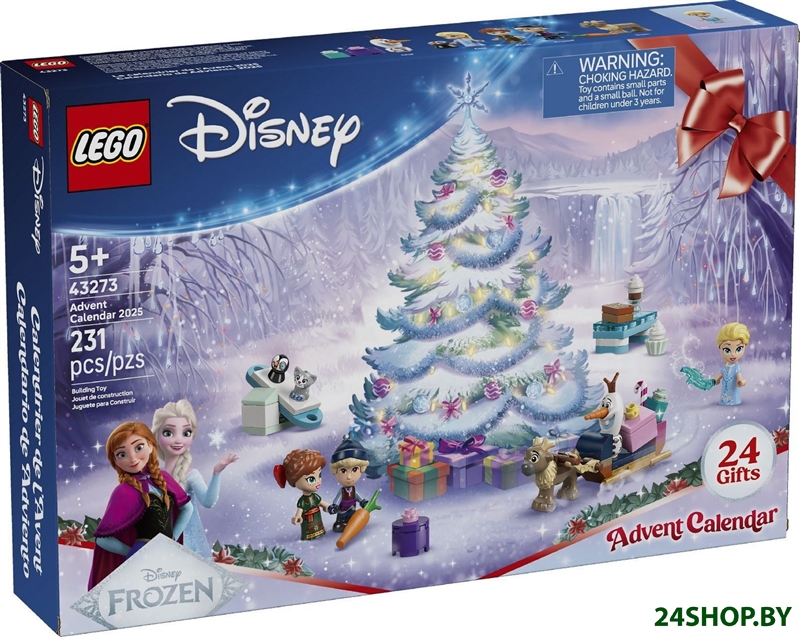 Конструктор LEGO Disney 43273 Адвент-календарь Холодное сердце 2025/2026 Конструктор LEGO Disney 43273 Адвент-календарь Холодное сердце 2025/2026