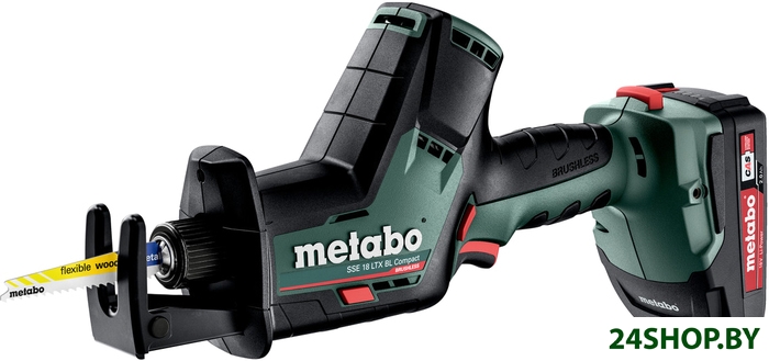 Сабельная пила Metabo SSE 18 LTX BL Compact 602366500 (с 2-мя АКБ, кейс) Сабельная пила Metabo SSE 18 LTX BL Compact 602366500 (с 2-мя АКБ, кейс)