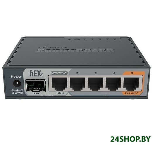 Маршрутизатор Mikrotik hEX S RB760iGS Маршрутизатор Mikrotik hEX S RB760iGS