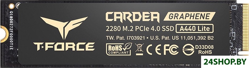 SSD Team T-Force Cardea A440 Lite 2TB TM8FFQ002T0C129 SSD Team T-Force Cardea A440 Lite 2TB TM8FFQ002T0C129