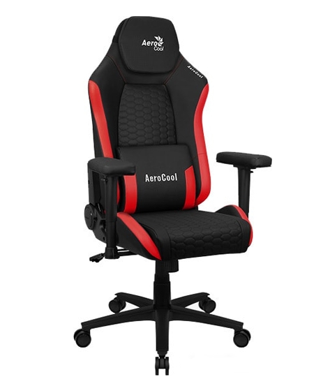 Кресло AeroCool Crown Leatherette (черный/красный) Кресло AeroCool Crown Leatherette (черный/красный)