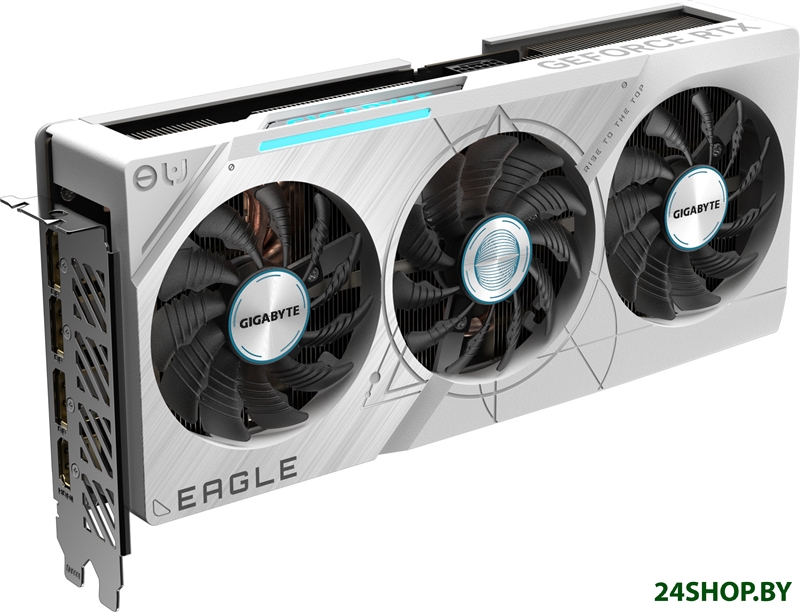 Видеокарта Gigabyte GeForce RTX 4070 Super Eagle OC Ice 12G GV-N407SEAGLEOC ICE-12GD Видеокарта Gigabyte GeForce RTX 4070 Super Eagle OC Ice 12G GV-N407SEAGLEOC ICE-12GD