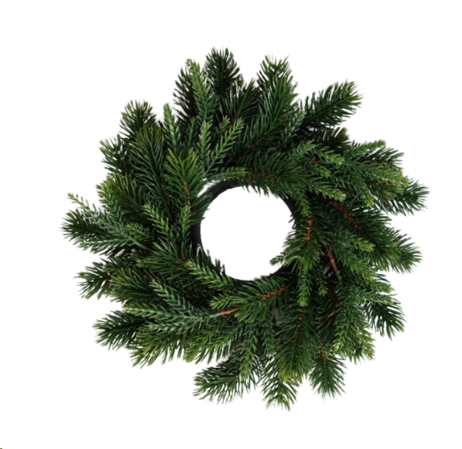 Венок GreenDeco 4630079858286 (зеленый) Венок GreenDeco 4630079858286 (зеленый)