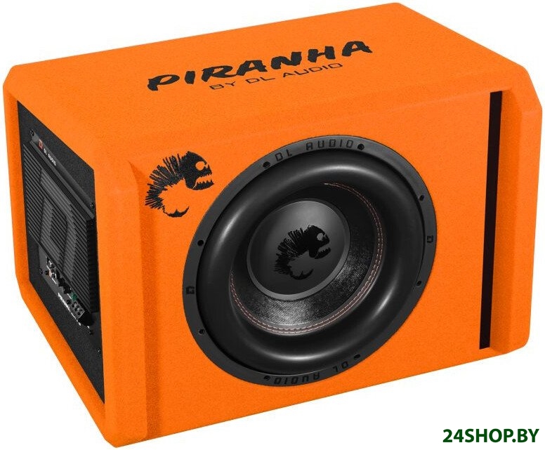 Корпусной активный сабвуфер DL Audio Piranha 12A Orange V.3 Корпусной активный сабвуфер DL Audio Piranha 12A Orange V.3
