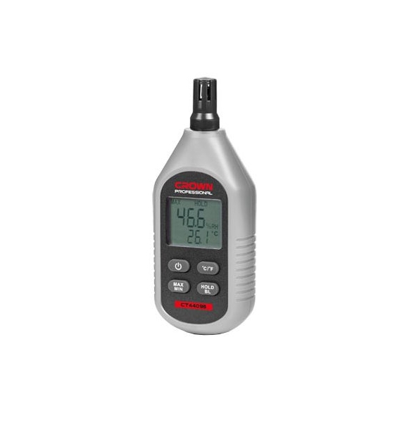 Измеритель влажности и температуры CROWN CT44096 Измеритель влажности и температуры CROWN CT44096