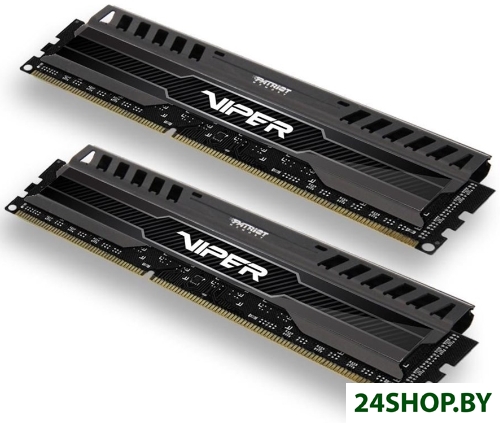 Оперативная память PATRIOT Viper 3 Black Mamba 2x8GB KIT DDR3 PC3-14900 (PV316G186C0K) Оперативная память PATRIOT Viper 3 Black Mamba 2x8GB KIT DDR3 PC3-14900 (PV316G186C0K)