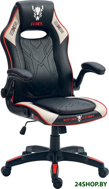 Игровое (геймерское) кресло FLOKY Nexus Black-Grey V1 Игровое (геймерское) кресло FLOKY Nexus Black-Grey V1