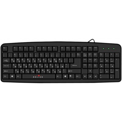 Клавиатура проводная OKLICK 100M Standard Keyboard Black USB Клавиатура проводная OKLICK 100M Standard Keyboard Black USB
