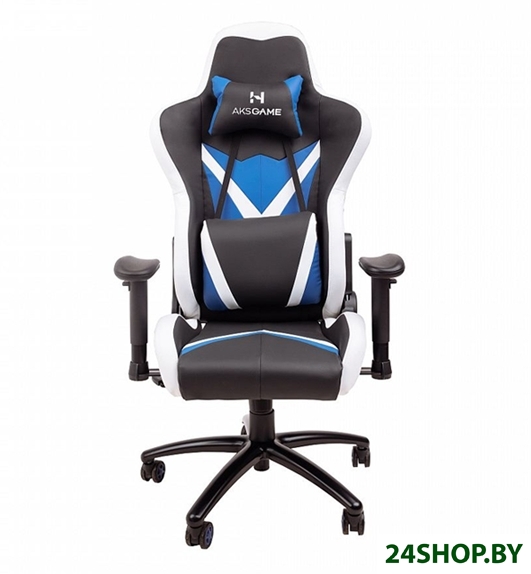Кресло AksHome Eragon Eco 80351 (черный/белый/синий) Кресло AksHome Eragon Eco 80351 (черный/белый/синий)