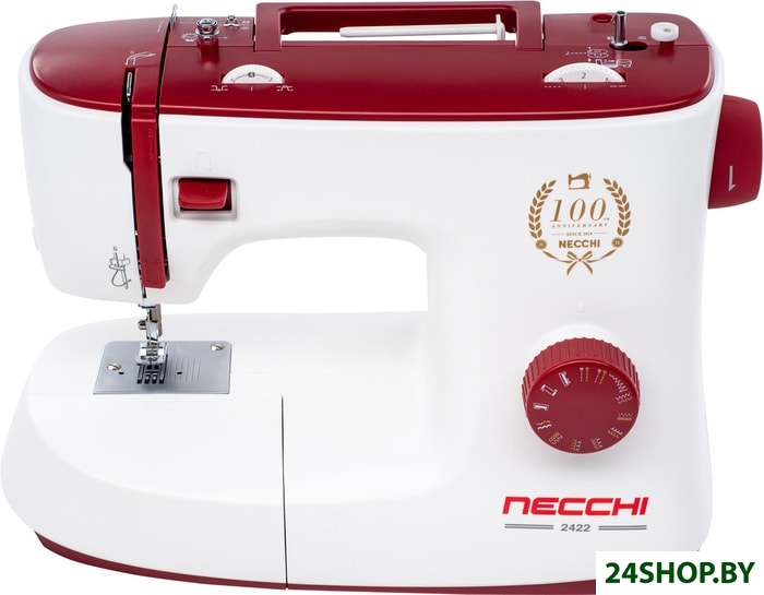 Швейная машина Necchi 2422 (белый/бордовый) Швейная машина Necchi 2422 (белый/бордовый)