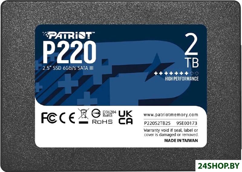 SSD Patriot P220 2TB P220S2TB25 SSD Patriot P220 2TB P220S2TB25