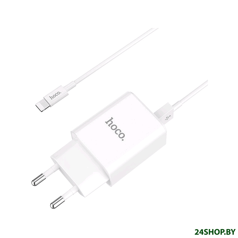 Сетевое зарядное Hoco C62A Lightning Сетевое зарядное Hoco C62A Lightning