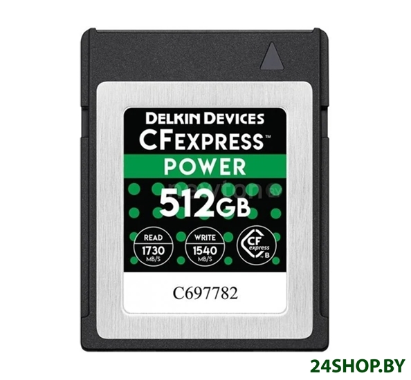 Карта памяти Delkin Devices Power CFexpress DCFX1-512 512GB Карта памяти Delkin Devices Power CFexpress DCFX1-512 512GB