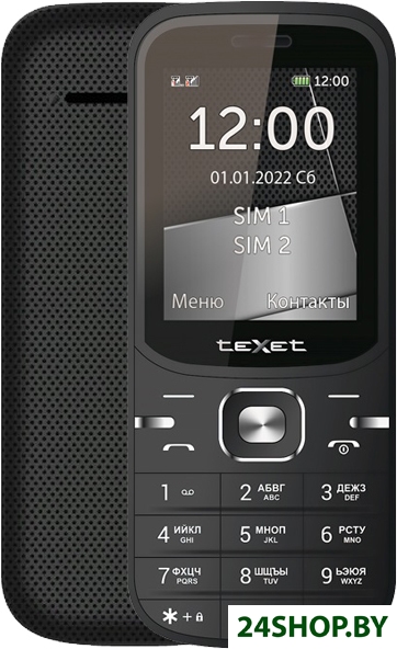 Кнопочный телефон TeXet TM-219 (черный) Кнопочный телефон TeXet TM-219 (черный)