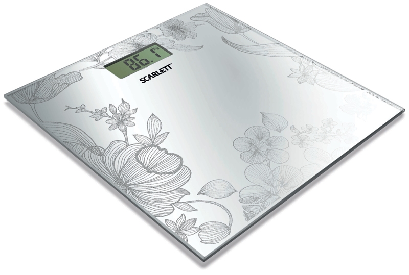 Весы напольные SCARLETT SC-215 Silver Весы напольные SCARLETT SC-215 Silver