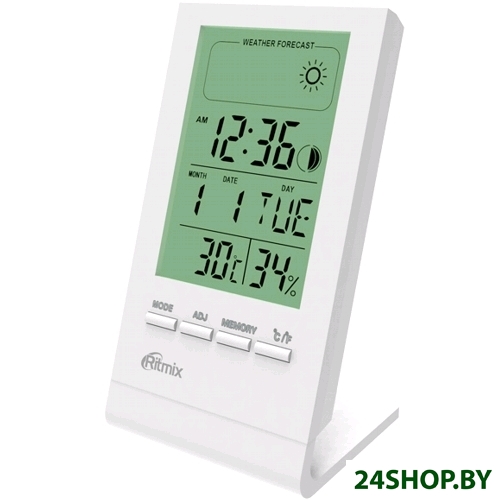 Метеостанция Ritmix CAT-040 (белый) Метеостанция Ritmix CAT-040 (белый)