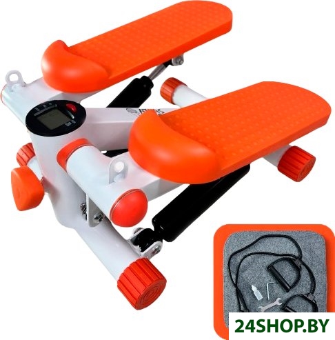 Классический степпер Atlas Sport AS-504 (белый/оранжевый) Классический степпер Atlas Sport AS-504 (белый/оранжевый)