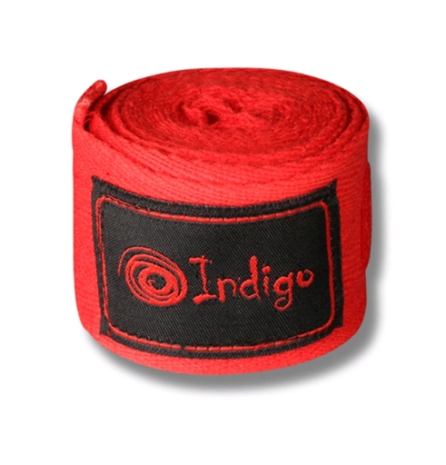 Бинт боксерский INDIGO 1115-R (3,5 м, красный) Бинт боксерский INDIGO 1115-R (3,5 м, красный)