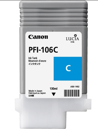 Картридж для принтера Canon PFI-106C Картридж для принтера Canon PFI-106C