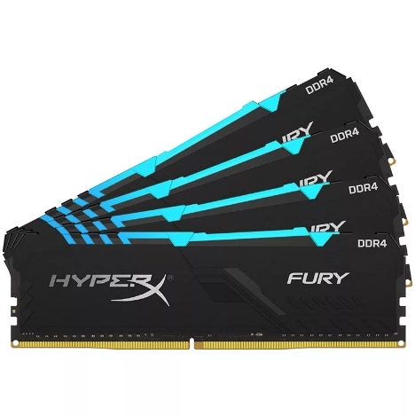 Оперативная память HyperX Fury RGB 4x16GB DDR4 PC4-21300 HX426C16FB3AK4/64 Оперативная память HyperX Fury RGB 4x16GB DDR4 PC4-21300 HX426C16FB3AK4/64