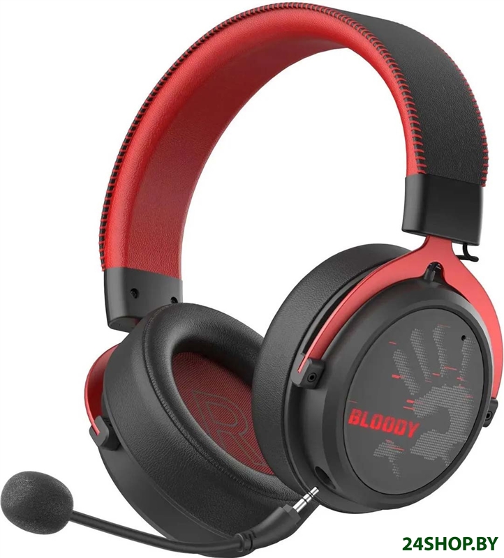 Наушники A4Tech Bloody MR590 Sports (черный/красный) Наушники A4Tech Bloody MR590 Sports (черный/красный)