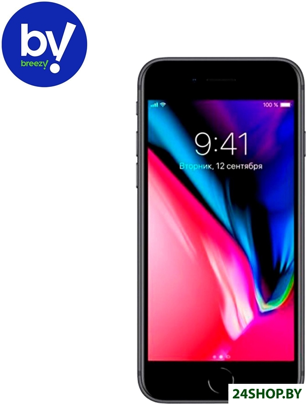 Смартфон Apple iPhone 8 64GB Воcстановленный by Breezy, грейд A (серый космос) Смартфон Apple iPhone 8 64GB Воcстановленный by Breezy, грейд A (серый космос)