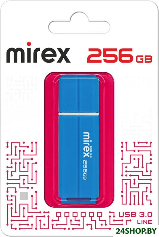 USB Flash Mirex Color Blade Line 3.0 256GB 13600-FM3LB256 USB Flash Mirex Color Blade Line 3.0 256GB 13600-FM3LB256