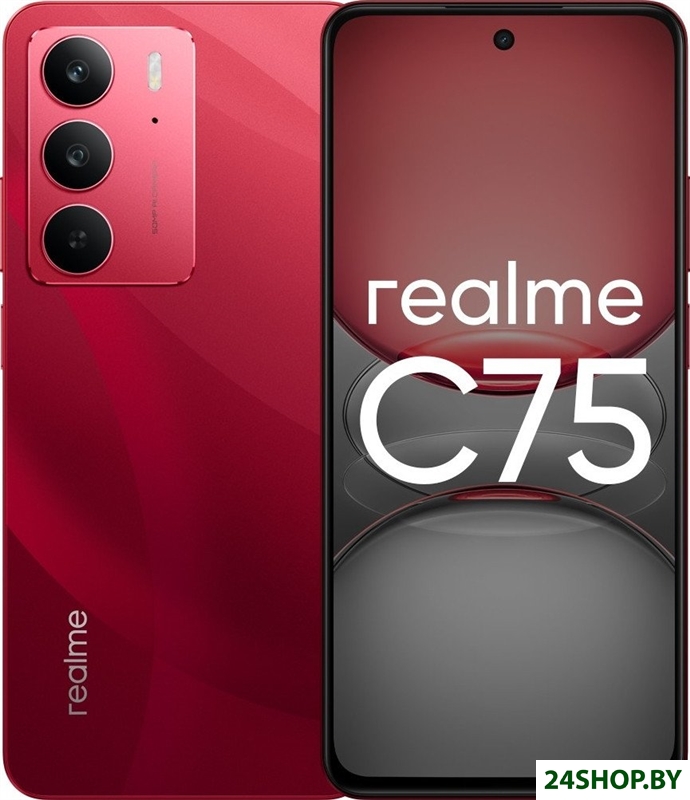 Телефон Realme C75 8GB/256GB (красный) Телефон Realme C75 8GB/256GB (красный)