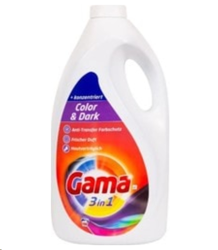 Гель для стирки GAMA COLOR and DARK 5л Гель для стирки GAMA COLOR and DARK 5л
