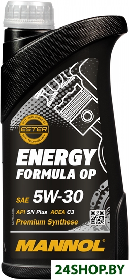 Моторное масло Mannol ENERGY FORMULA OP 5W-30 1л Моторное масло Mannol ENERGY FORMULA OP 5W-30 1л
