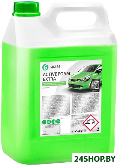 Средство для бесконтактной мойки GRASS Active Foam Extra 6кг (700105) Средство для бесконтактной мойки GRASS Active Foam Extra 6кг (700105)