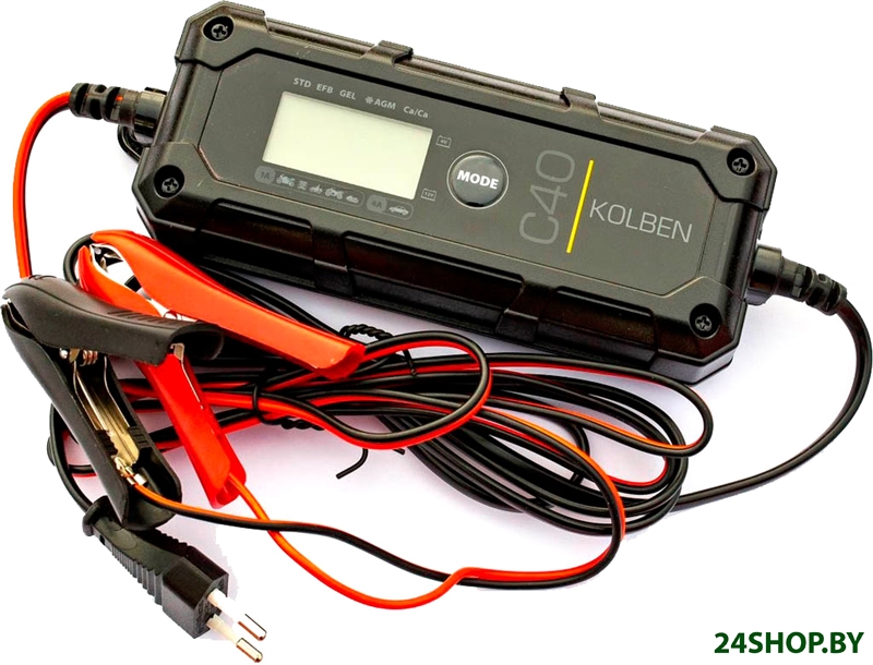Зарядное устройство Battery Service Kolben 6/12В 1А/4А KB-C40 Зарядное устройство Battery Service Kolben 6/12В 1А/4А KB-C40