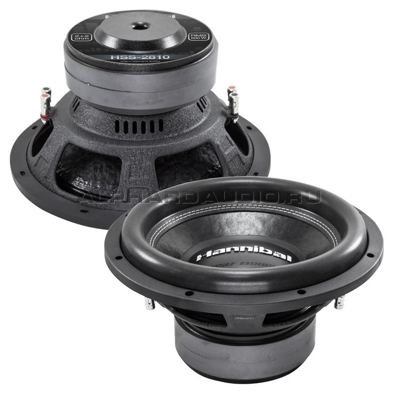 Головка сабвуфера Alphard Hannibal HSS-2810 D2 Головка сабвуфера Alphard Hannibal HSS-2810 D2