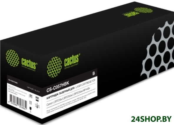 Картридж CACTUS CS-C057HBK (аналог Canon Cartridge 057H) Картридж CACTUS CS-C057HBK (аналог Canon Cartridge 057H)