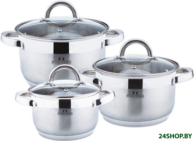 Набор кастрюль Bella Cucina BC-2030 Набор кастрюль Bella Cucina BC-2030