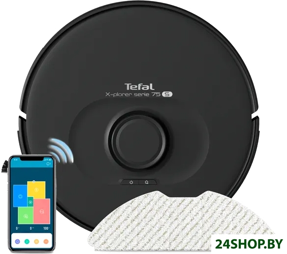 Робот-пылесос Tefal Tefal X-plorer Serie 75 S RG8575WH Робот-пылесос Tefal Tefal X-plorer Serie 75 S RG8575WH