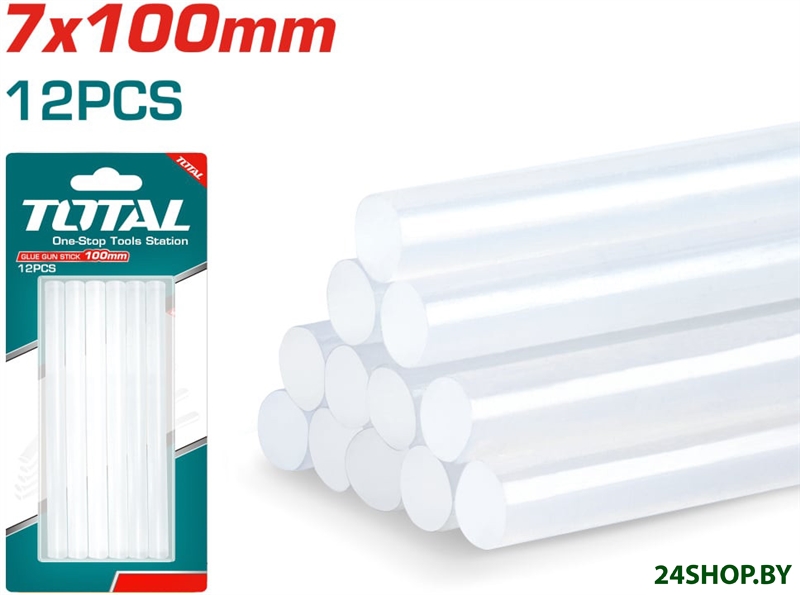 Клеевые стержни Total TACGT1071 (12 шт) Клеевые стержни Total TACGT1071 (12 шт)